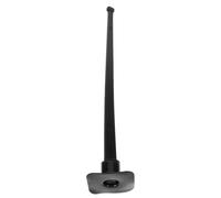 BESTOYARD Marine Boat Flagpole Holder Black Plastic Small Flagpole Bracket Easy to Install Portable for Boating Adventure and Marine Environments