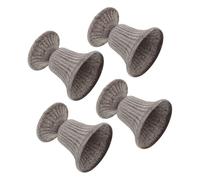 BESTOYARD Memorial Cemetery Vase and Tribute to Loved Ones and Heroes 4pcs Roman Column Style Flower Pots for Grave Decoration