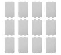 BESTOYARD Microwave Mica Plates Heat-resistant Insulation Pads Preventing Oil Splashing 12 Sheets for Microwave Oven Replacement Suitable for Household and Hotel