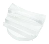 BESTOYARD Optical Experiment Glass Lens Set Semicircular 5 Pcs Rectangular Triangular Shapes, Precise Size and One-piece Molding and Science Education and Physics Teaching