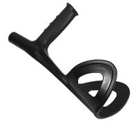 BESTOYARD Plastic Cane Head Cane Handle Grip Pp 22mm Pipe Diameter Black Comfortable Secure Grip Easy Replacement for Elderly Patients with Mobility Challenges