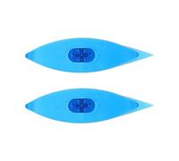 BESTOYARD Plastic Tatting Shuttles Lace Making Tools for Handicrafts for DIY Weaving Craft 2pcs with Smooth Surface and Sturdy Design