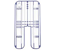 BESTOYARD Putting Alignment Mirror Putting Practice Device Acrylic Blue Waterproof Swing Trainer for Beginners and Advanced People Indoor Outdoor Golf Practice