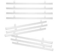 BESTOYARD PVC Poster Hanger Secure Fixation for Advertising Displays and Home Use 10pcs Waterproof, Easy to Hang, Stable Poster Hanging Frame and Scroll Holder