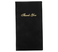BESTOYARD Restaurant Guest Check Card Holder with Tip Tray Clip Compact Menu Book Folder for Waitstaff Versatile Bill Presenter for Cafes Hotels and Bars