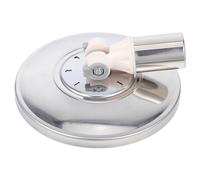 BESTOYARD Rotating Mop Replacement Base Head Disc Compatible Easy Wring Mop Stainless Steel Adapter for Home Cleaning Sturdy and Heavy Duty