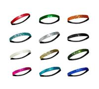 BESTOYARD Shiny Glitter Elastic Headbands Random Color for Women 12pcs Comfortable Fabric Hair Bands that Hold Hair of Eyes, for Festivals and Halloween Outdoor Activities