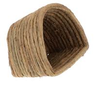 BESTOYARD Small Sleeping Bed for Hamsters and Poultry, Semienclosed Woven Chicken Coop Nest Providing Egg Laying and Nurturing Environment, for Backyard and Farm Use