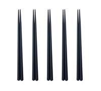 BESTOYARD Sturdy Hexagon Chopsticks 5 Pairs with High Toughness, Practical Cooking Chopsticks for Beginners and Sushi Making at Home