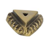 BESTOYARD Tibetan Phurba Holder Stand Copper-plated Vajra Base Small Size Buddhist Ritual Pedestal for Home Office Feng Shui Decoration