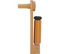 BESTOYARD Universal Clothes Drying Rack Crank Handle with Six-Tooth Design, Aluminium Alloy Material, Easy Installation, Suitable for Homes and Laundromats, Golden Colour Accessory