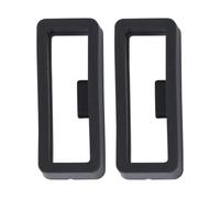 BESTOYARD Watch Band Ring Watch Strap Loop 2PCS Silicone For X5 Black Inner Diameter 22mm Replace Old Or Broken Loop