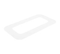 BESTOYARD White Pvc Surfing Board Fin Base Edge Sticker Protector Tape