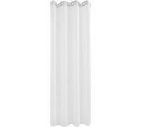 BESTOYARD Window Curtain Panel, Polyester and for Bedroom with Privacy Protection and Easy to Clean Features Silver Sequin Semi-blackout Drapery with Striped Eyelet Room
