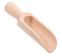 BESTOYARD Wooden Serving Spoon for Kitchen and Spice Use, Compact and Easy to Use, Made of Natural Beech Wood with Short Handle, Versatile for Milk Powder and Seasoning Tasks