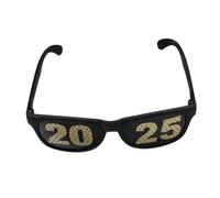 BESTOYARD Year Party Glasses Comical Costume Eyewear for Celebratory Occasions Lightweight and Fun Photo Props for Graduation and Year Eve Celebrations