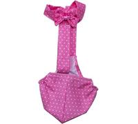 BestParts Adjustable Diaper Waterproof Reusable Diapers, Cloth Diaper Wearable Poultry for Farm Pet Goose, Pet Duck,Pet Chicken, Adhesive Version (Pink Dots, S(0.55-2.2pounds), 1, Count)