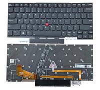 BestParts Backlit Laptop Keyboard Replacement for Lenovo Thinkpad X1 Carbon 9th Gen 2021 Gen 9 Type 20XW 20XX US Layout with TrackPoint Black