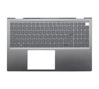 BestParts Palmrest Backlit Keyboard Assembly Compatible with Dell Inspiron 15 5510 5515 5518, Regulatory Model: P106F, P/N: 0MK2CK 06P0TG, US Layout