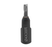 BestParts Solid Carbide Bit Replacement for Domino Jointing Machines Cutter Set, for Domino Cutter 4mm,5mm,6mm,8mm and 10mm (4mm Bit)