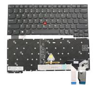 BestParts US Layout Laptop Keyboard Backlight with TrackPoint Replacement for Lenovo Thinkpad X13 Yoga Gen 2 Type 20W8 20W9 & X13 Yoga Gen 3 Type 21AW 21AX 5N21A21734