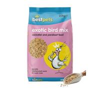 Bestpets Cockatiel & Parakeet Food 20kg - Premium Exotic Bird Seed Mix, Complete Daily Nutrition For Budgies, Lovebirds & Small Parrots, Natural Ingredients & Healthy Energy