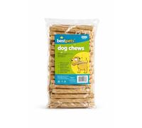 Bestpets Hide Cigars 5 Inch Dog Chews 50 Pack - Natural Rawhide Chewing Treats for Small & Medium Dogs, Long Lasting Chews to Support Natural Chewing Behaviour & Help Reduce Boredom