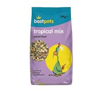 Bestpets Tropical Mix Parrot Food 15kg - Premium Seed Blend For Parrots & Large Parakeets, Natural Ingredients for Daily Nutrition, Healthy Energy, Feather Health and Optimal Growth
