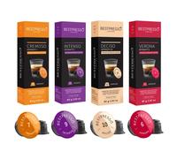 Bestpresso Coffee capsules compatible with Starbucks Verismo, Caffitaly, CBTL, K-fee systems 80 Pods (Variety Pack)