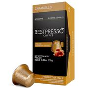 Bestpresso Coffee for Nespresso Original Machine - 120 Certified Capsules, Authentic Espresso Caramel Blend (Medium Intensity), Compatible with Nespresso Original, 60 Day Warranty