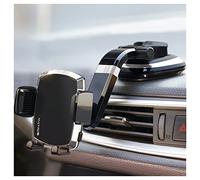 Bestrix SmartClamp Car Phone Mount | Dashboard Cell Phone Holder Compatible with iPhone 13 12 11 Pro, Xr, Xs, XS MAX,XR,X, Galaxy S20 Note 20 Ultra & All Smartphones