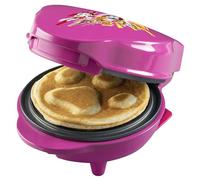 Bestron APP500PBS Mini Waffle Maker, Alloy Steel, 550 W, Pink