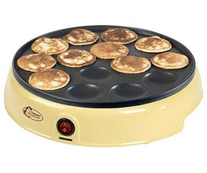 Bestron Dutch Poffertjes Maker 800W Cream Waffle Iron Press Pancake Machine