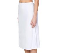 BestSale247 Women's Underskirt - Short Approx. 50 cm or Long Approx. 70 cm - Underskirt Elegant Invisible Underskirt, White long, XXL-3XL