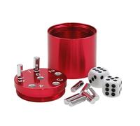 BestSaller 3004 'SUPER SIX' Aluminum, 36 game sticks & 2 dice, red (1 piece)