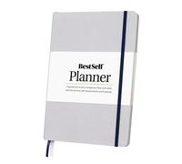 BestSelf Co. 2023 6-Month Undated Life Planner for Goal Setting, Time Management & Productivity - 7x10 inches Mist Notebook