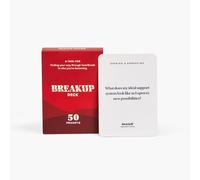 BestSelf Co. Breakup Card Deck - 50 Guided Prompts for Emotional Recovery, Self-Reflection, Grief Processing & Moving On After Heartbreak and Build Resilience
