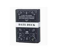BestSelf Co. Date Deck Exciting, Engaging, and Though-Provoking Conversation Prompts Perfect for Unlocking Connection, Intimacy and Meaningful Discussion - 50 Cards