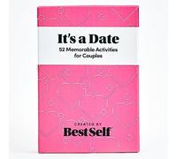 BestSelf It's A Date - 52 Date Night Idea Cards & 112-Page Date Diary