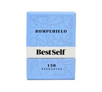 BestSelf Rompehielo (Icebreaker Spanish) - 150 Prompt Talk Cards - Ice Breaker Game for Creating Real Conversations, Building Connections - Perfect Playing Cards for Friends, Family, Appointments