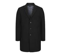 Bestseller A/S JJEMORRISON Men's Wool Coat SN Wool Coat, Black, M, black, M