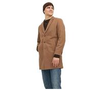 Jack & Jones , Wool Coat for Men ,Beige male, Sizes: M
