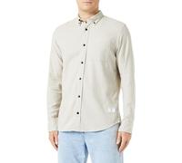 Bestseller A/S Men's Jprblubrook Solid Twill Shirt L/S Casual, Island Fossil/fit: Comfort fit, XL