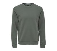 bestseller a/s Men's ONSCERES Life Crew Neck NOOS Sweatshirt, Castor Gray, XL