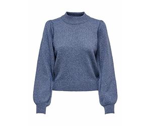 bestseller a/s Women's JDYRUE L/S Pullover KNT NOOS Pullover Sweater, Coastal Fjord/Detail:Melange, M