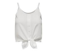 Bestseller A/S Women's Onllecey Sl Knot Singlet Noos WVN Top, Cloud Dancer, XL