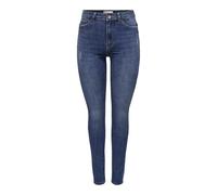 Bestseller A/S Women's Onlrose Hw Skinny DNM Gua Noos Jeans, Medium Blue Denim, L / 32L