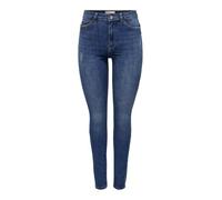 Bestseller A/S Women's Onlrose Hw Skinny DNM Gua Noos Jeans, Medium Blue Denim, S / 30L