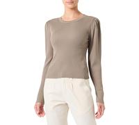 Bestseller A/S Women's Onlsally L/S Puff Jumper KNT Noos Sweater, Walnut, M