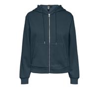 Bestseller A/S Women's Pcchilli LS Zip Hoodie Noos Bc Sweatshirt, Reflecting Pond, L